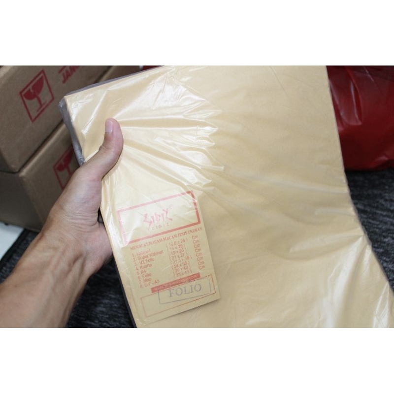 

Amplop Coklat Folio ZIBIZ Isi 100