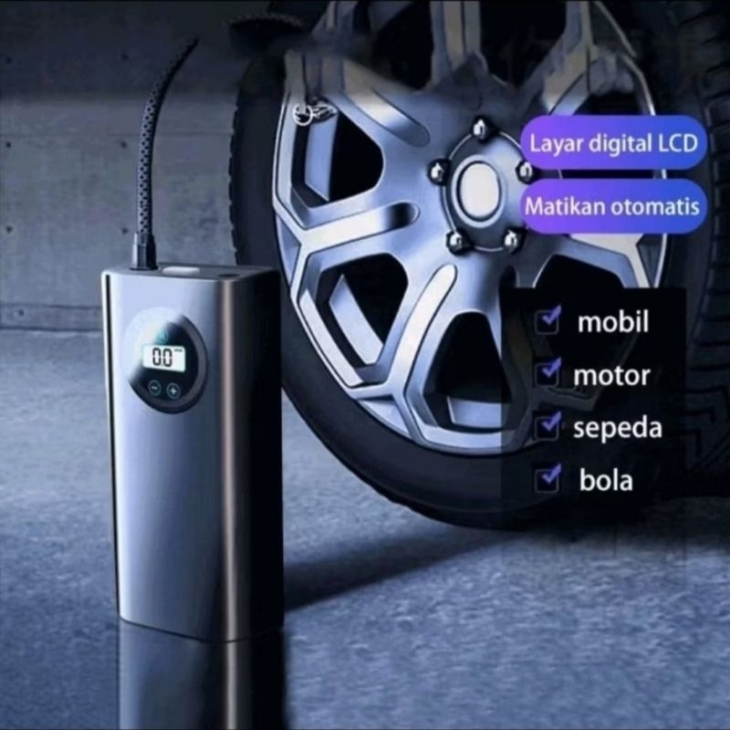 Pompa Ban Mobil USB Plug portable