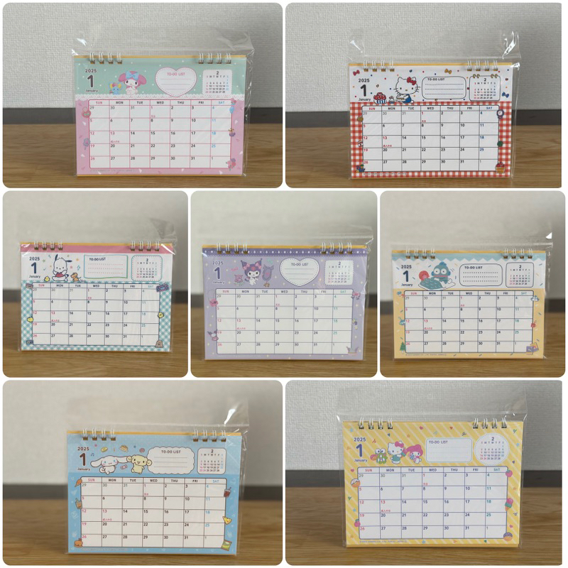 

[Seria] Calendar sanrio 2025