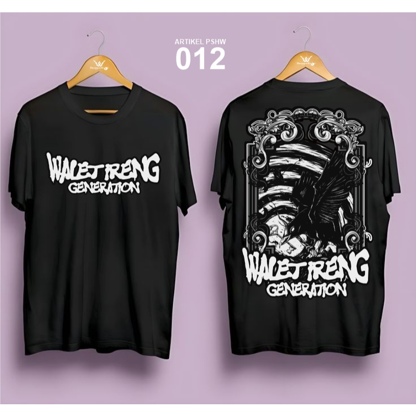 Kaos walet ireng PSHW-TM/Atribut kaos pshw-tm walet ireng generation