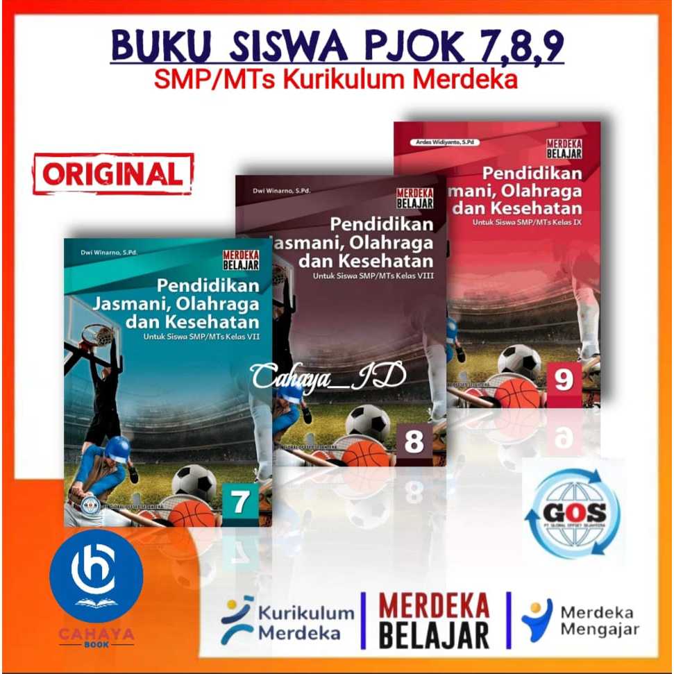 Buku Siswa PJOK SMP Kelas 7 8 9 Kurikulum Merdeka - Buku PJOK Kelas 7 8 9 SMP/MTs Kurikulum Merdeka