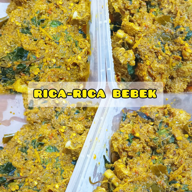 

(Ready Balikpapan) Bebek Rica-Rica Setengah Ekor Ukuran Besar siap santap frozen