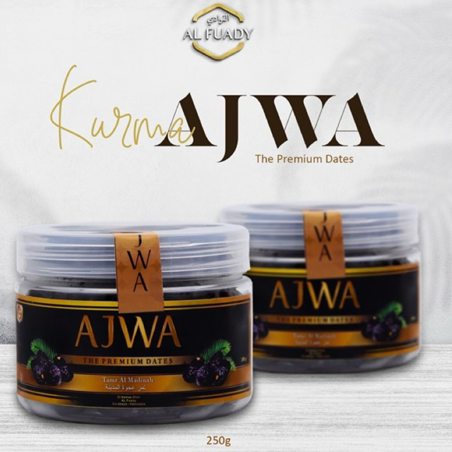 

Kurma Ajwa Large Premium 250gram | Kurma Madindah | Kurma Nabi 250 gram