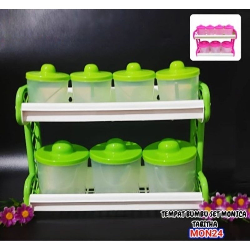 TEMPAT BUMBU TABITHA TOPLES 2 SUSUN PLASTIK