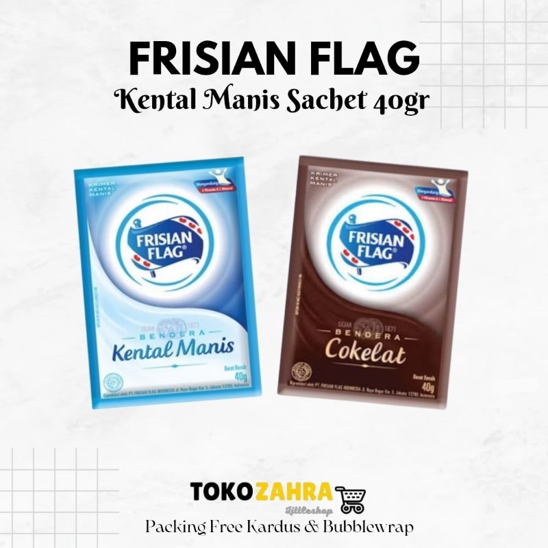 

Frisian Flag Susu Kental Manis Sachet 40gr