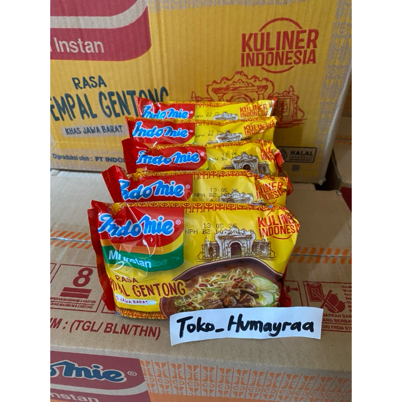 

Indomie Empal Gentong 5 x pcs