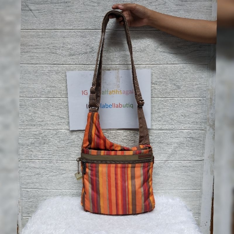 HEDGREN Sling Bag Tas Wanita Nylon Preloved