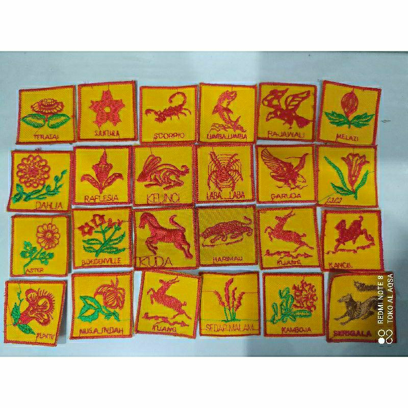 Bet Regu Pramuka Hewan & Bunga