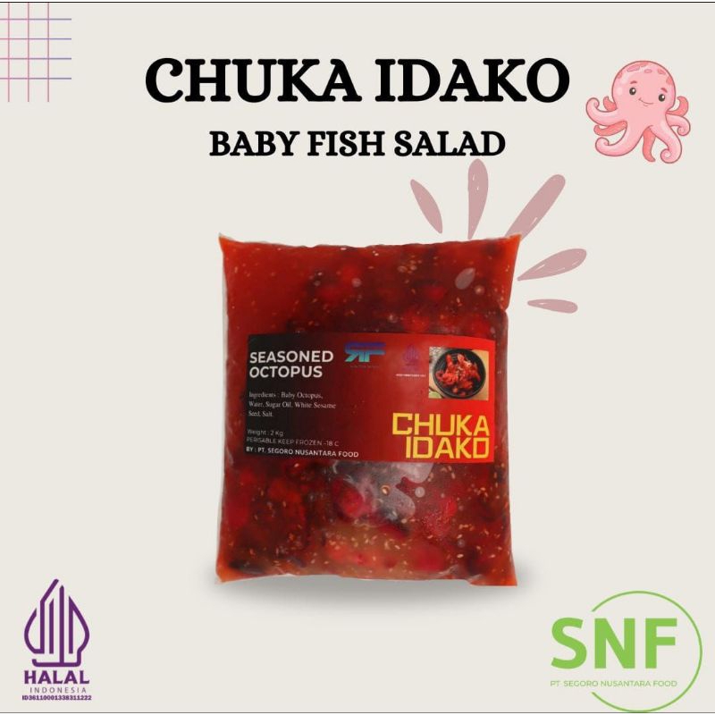 

Chuka Idako Seasoned 250gram baby gurita dengan bumbu jepang