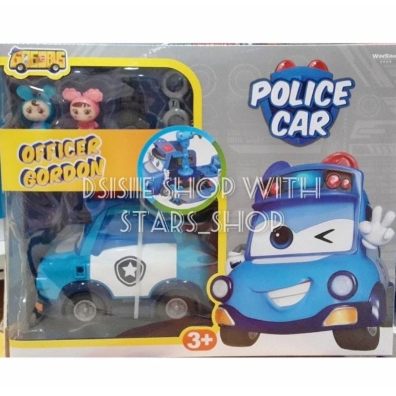 Gogo Bus Officer Gordon Police Car Original
