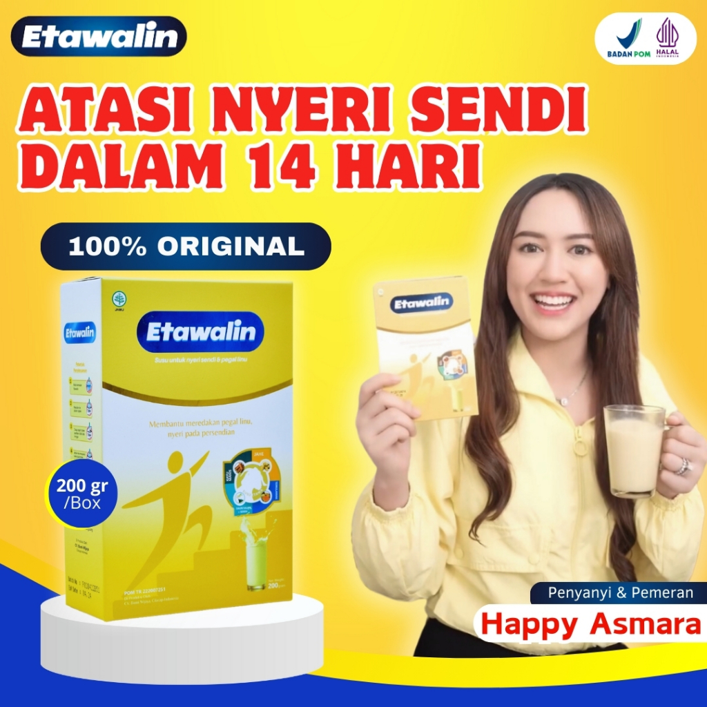 

Etawalin Susu Bubuk Herbal Alami Atasi Asam Urat dan Nyeri Sendi 100% Original