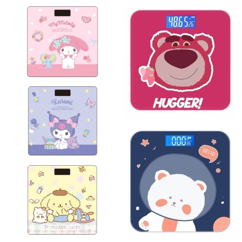 TIMBANGAN BADAN  26X26 CM