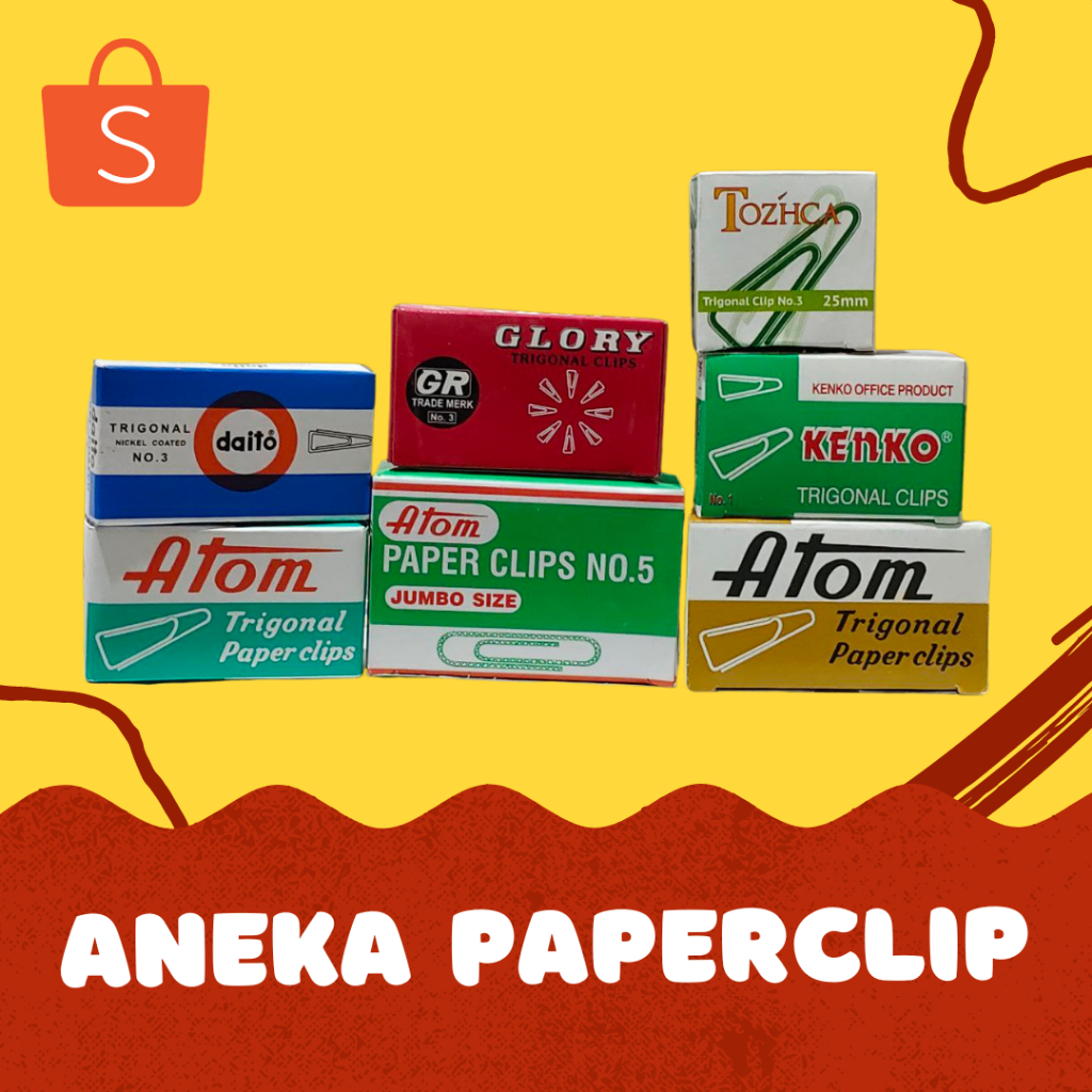 

Paper Clips No. 1, No. 3, No. 5, Vinyl Warna-Warni C-3100