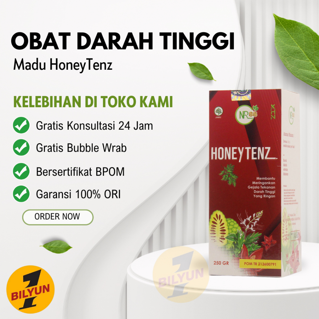 

Madu Honeytenz Obat Kolesterol Dan Asam Urat Paling Ampuh Herbal Bpom Best Seller