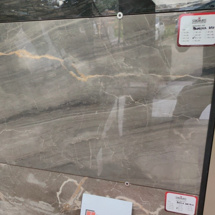 GRANIT SANDIMAS PROSFER GREY POLISHED 60X120 [FREE ONGKIR]