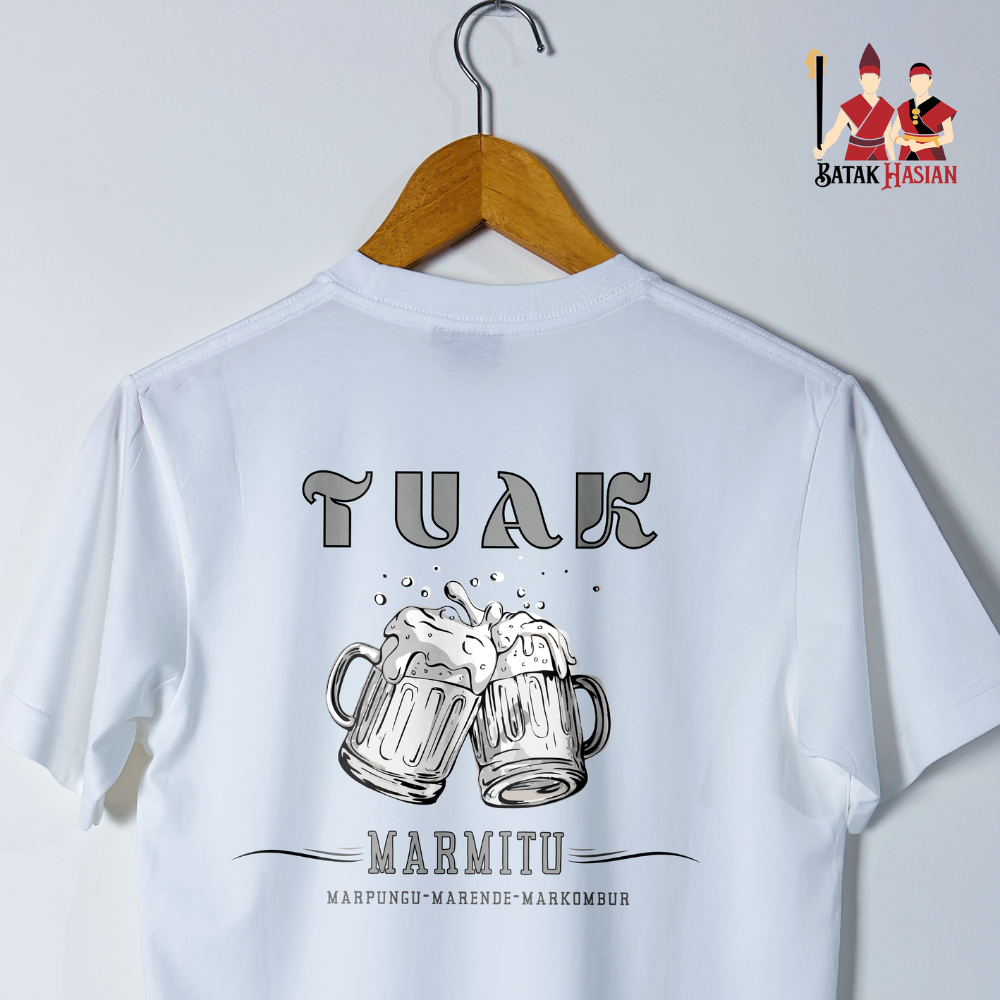 TUAK MARMITU - Kaos Batak - Katun premium 100% - Batak Hasian Official Store