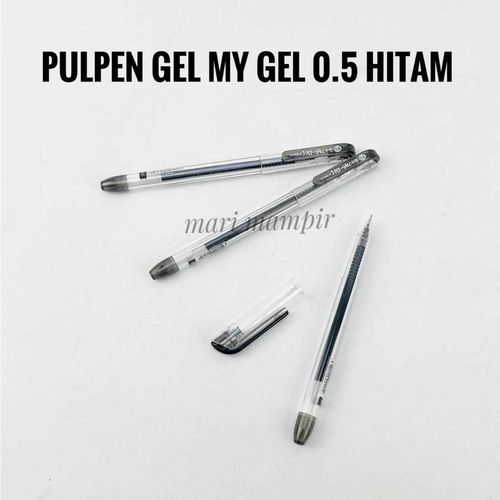 

PULPEN GEL / CAIR DONG - A MY GEL 0.5 WARNA HITAM BIRU MERAH ( PER PCS )