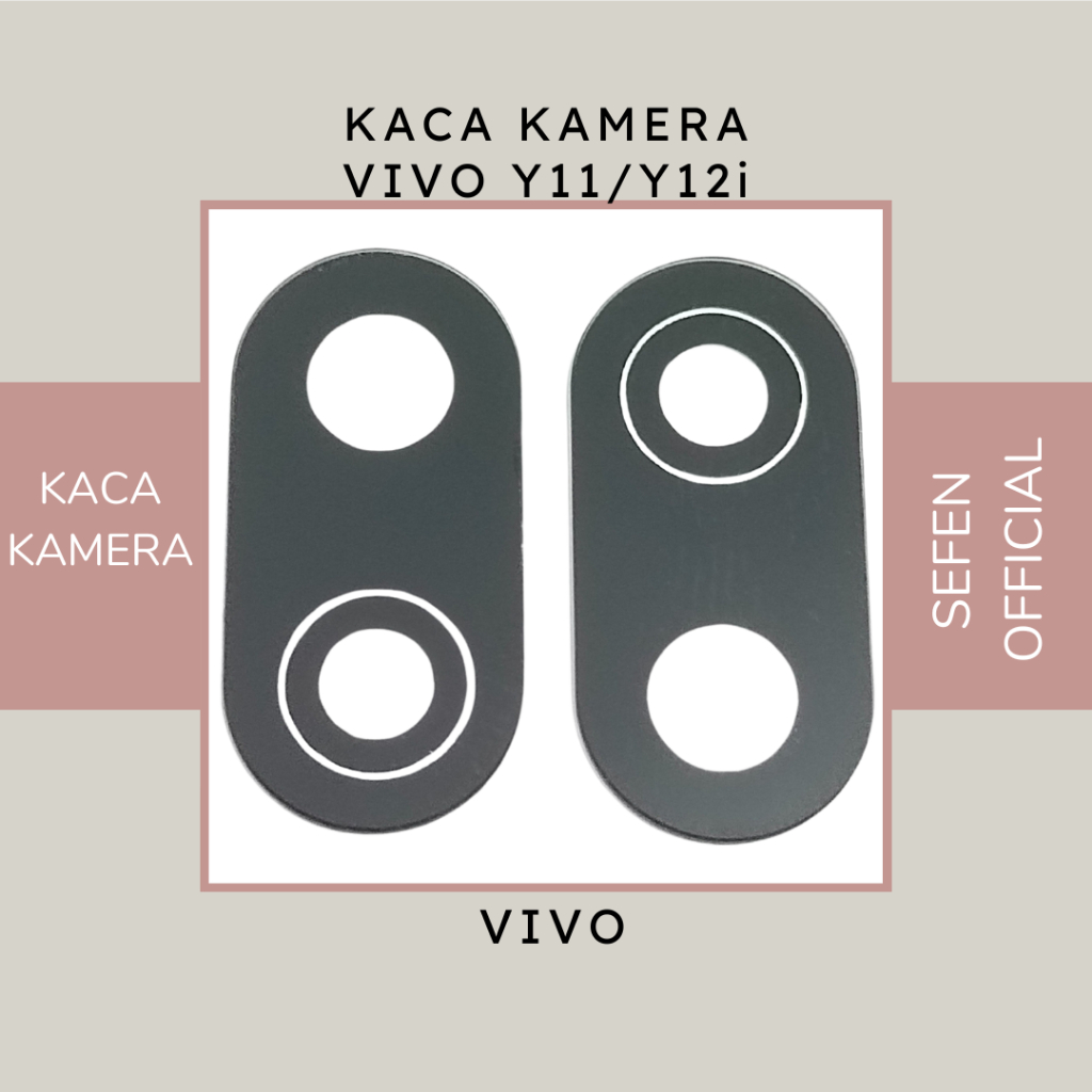 KACA KAMERA VIVO Y11 / Y12i - LENSA KAMERA BELAKANG VIVO Y11 / Y12i