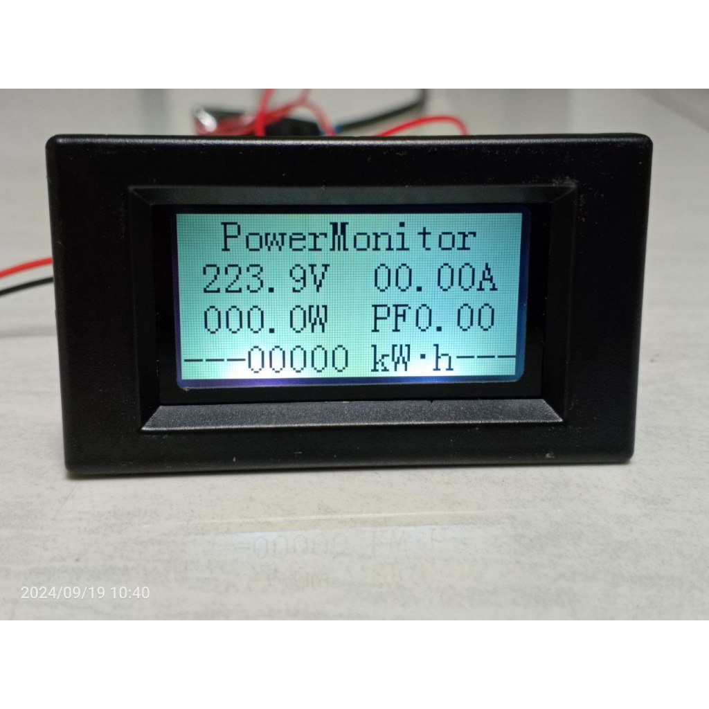 Digital Panel Power Monitor Watt Meter Voltage KWh Voltmeter Ammeter