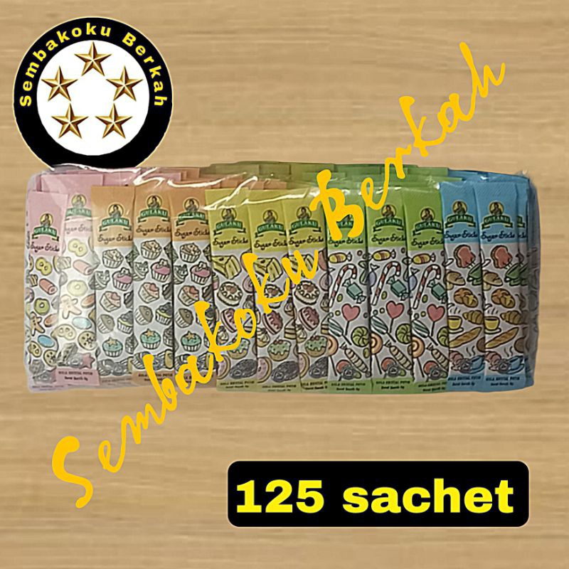

GULAKU Gula pasir stick 125x8g (EXP 2026)