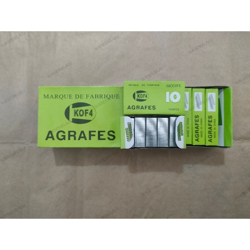 

Isi staples kofa / Kacip Kof4 / Kofa no 10