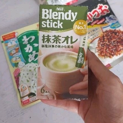 

Jastip Jepang AGF Blendy stick, READY matcha au lait