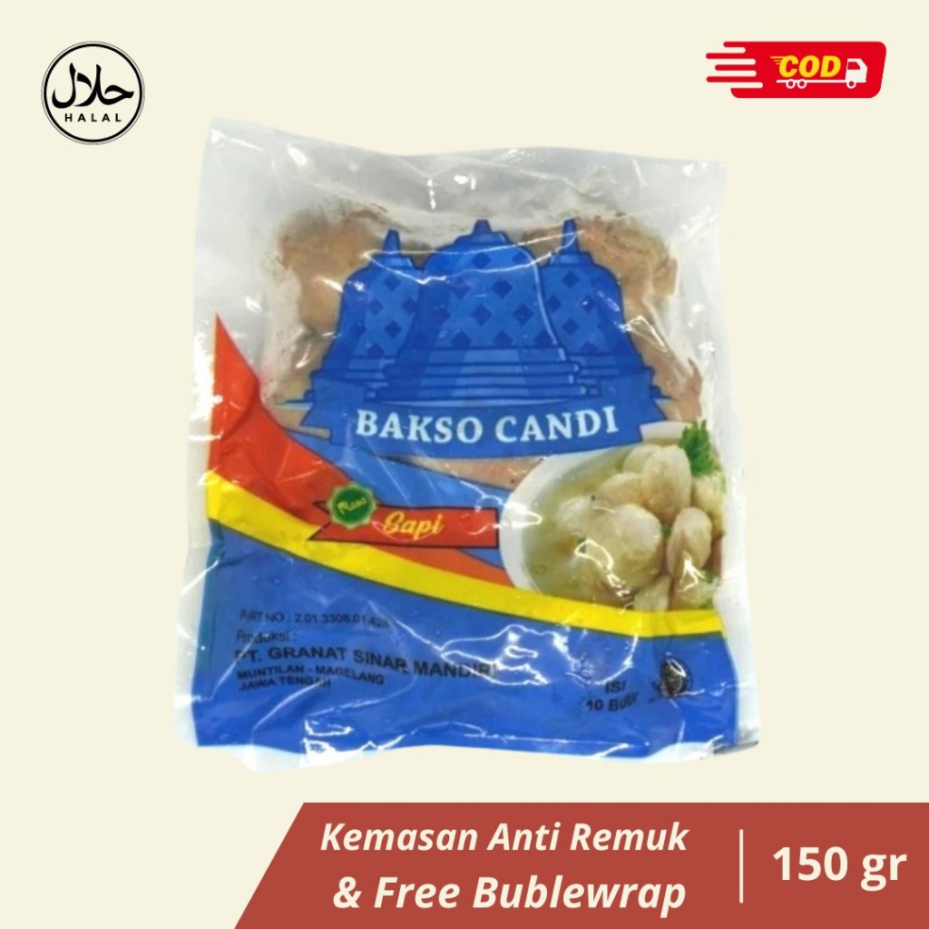 

BAKSO CANDI / BAKSO DAGING KOMBINASI CANDI / ISI 10 BIJI - SINGOSARI