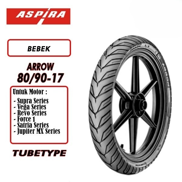 BAN LUAR ASPIRA 17-80/90 ARROW