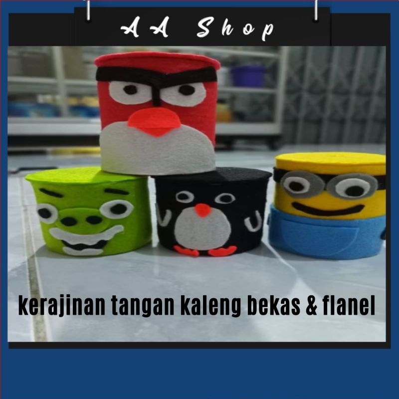 CELENGAN⭕  KALENG KERAJINAN TANGAN KAIN FLANEL || PEKANBARU
