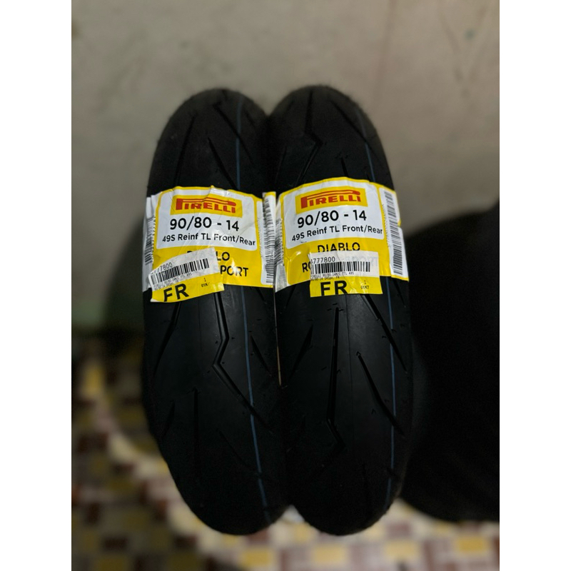 pirelli diablo rosso sport 90/80-14