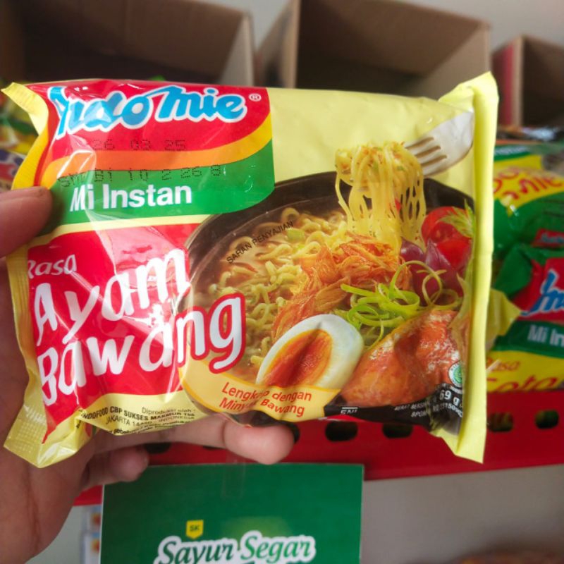 

Indomie Rasa Ayam Bawang