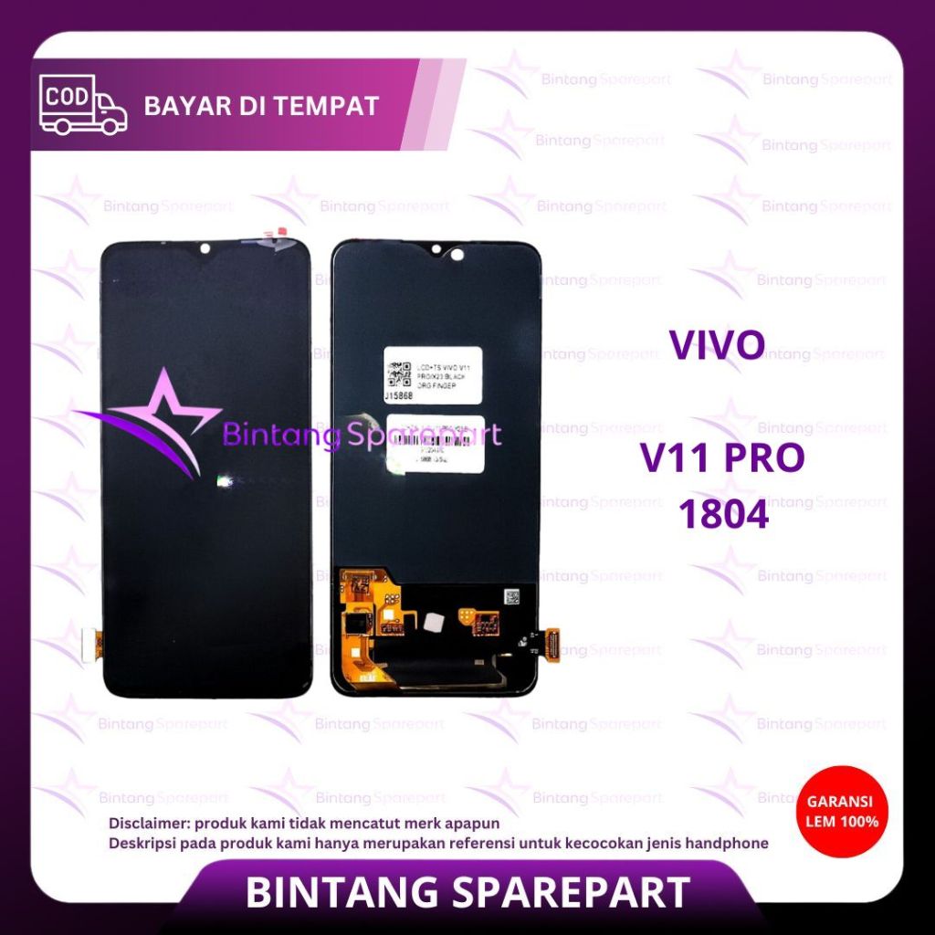 LCD TOUCHSCREEN VIVO V11 PRO / 1804