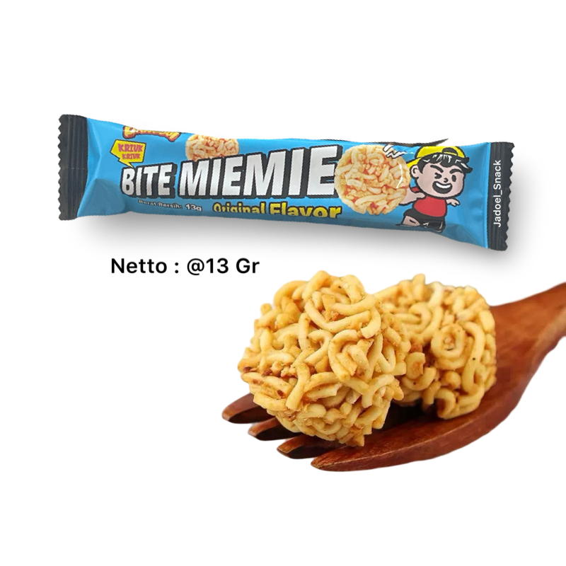 

Mie Bite Snack 13 Gr Rasa Original by Jadoel_Snack