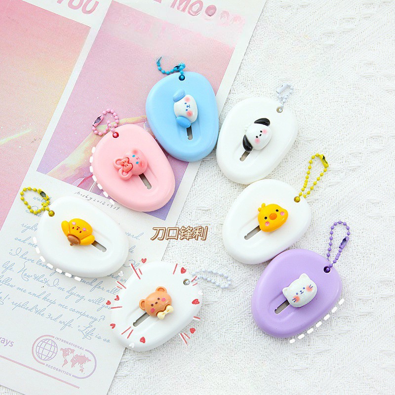 

Cutter Mini Portable Karakter Kartun Pisau Pemotong Kertas Sanrio Cutter Unboxing / Cutter Gantungan