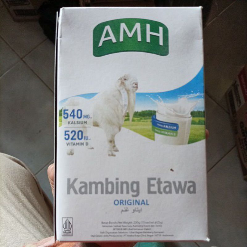 

AMH Susu Kambing Etawa Original Isi 10 saset