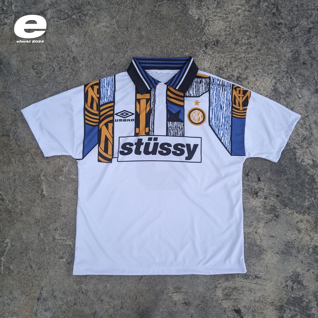 custom fullprint unofficial jersey inter milan away 95