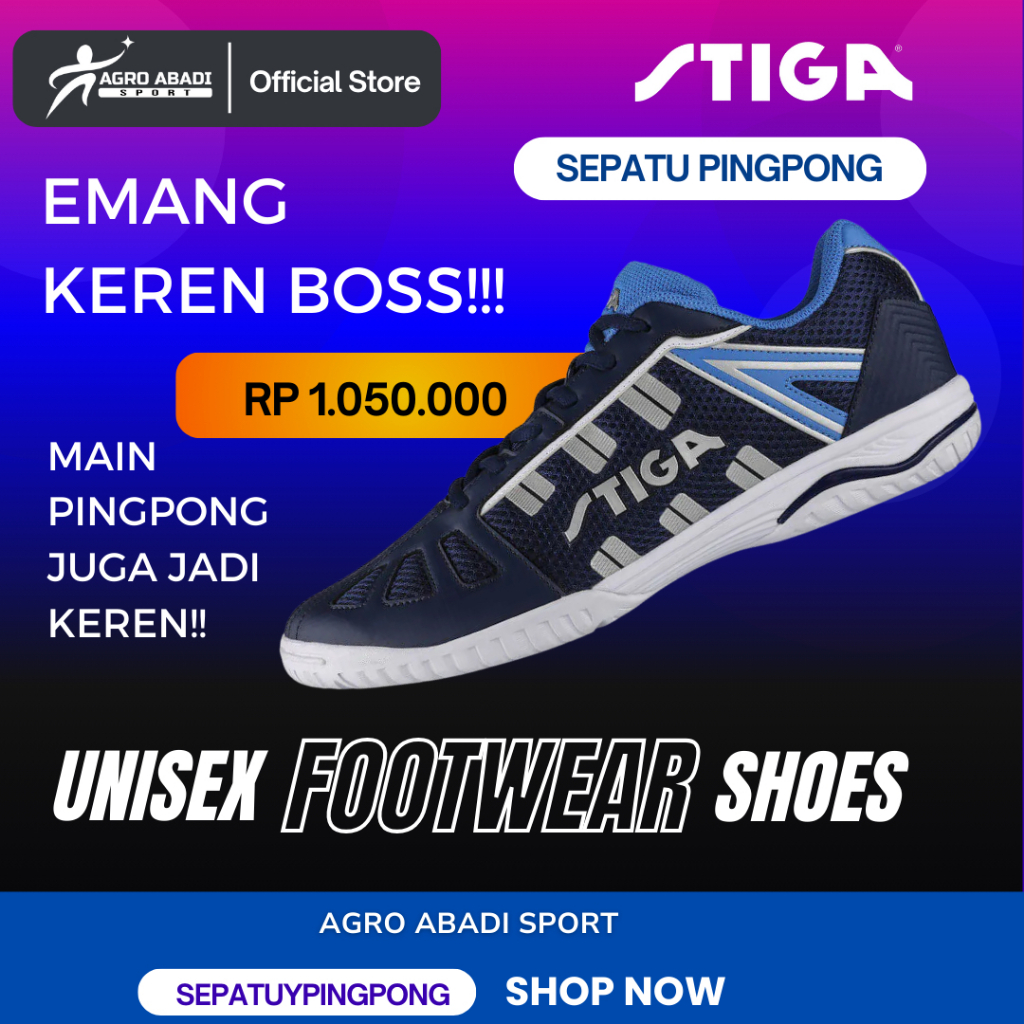 Sepatu Pingpong STIGA Shoes LINNER III - Original
