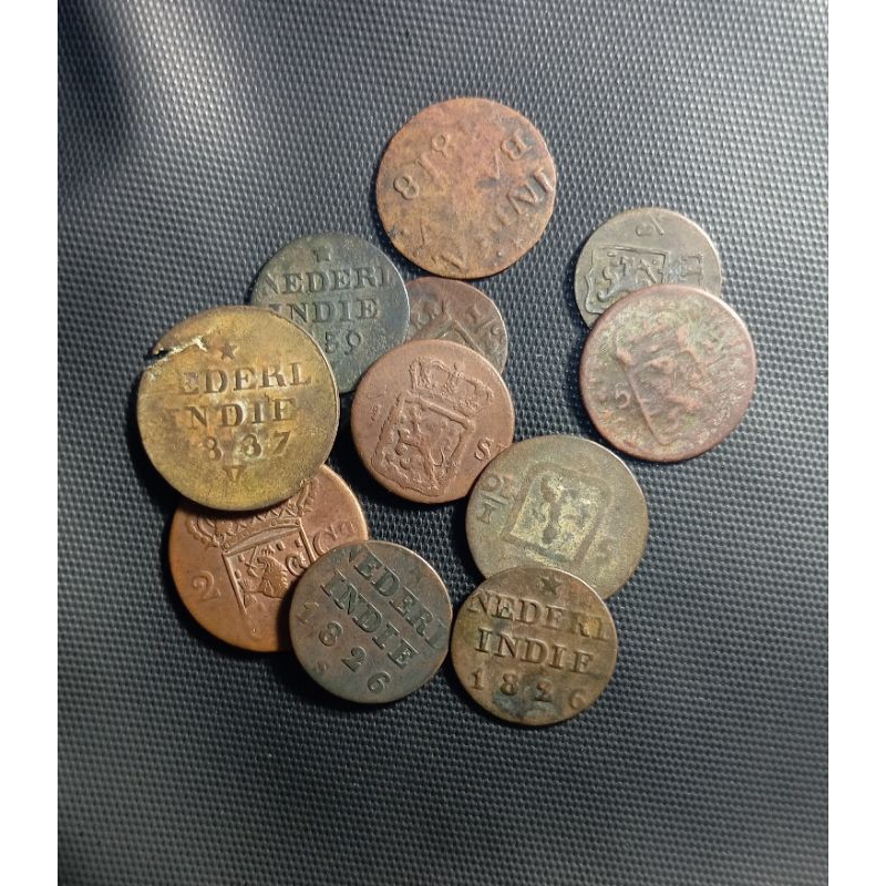 KOIN KUNO ASLI NED INDIE JAMAN PENJAJAHAN BELANDA