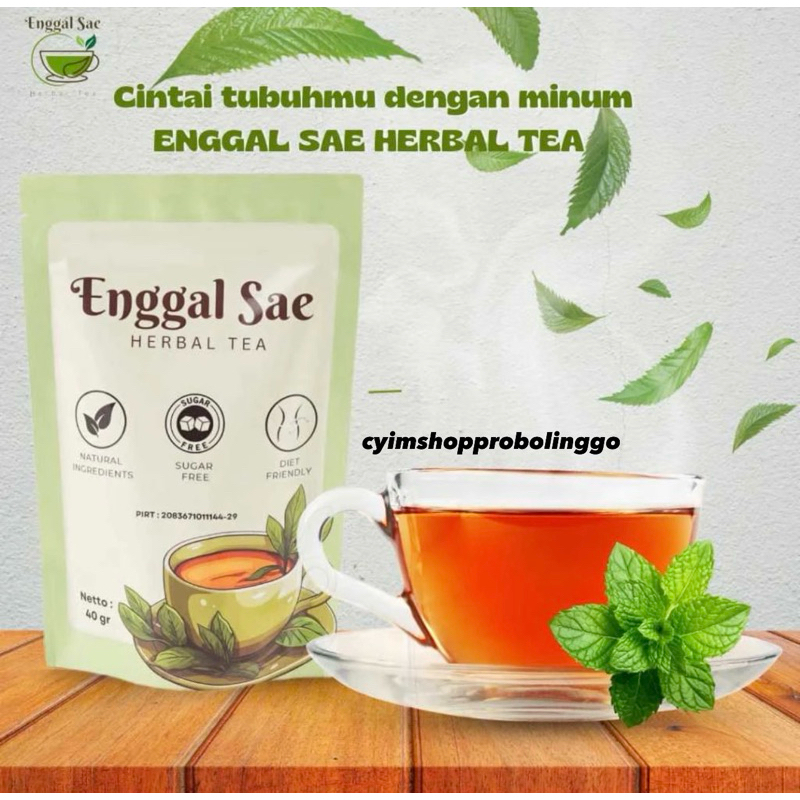 

(READY) TEH HERBAL ENGGAL SAE - TEH KESEHATAN - TEH PELANGSING BADAN