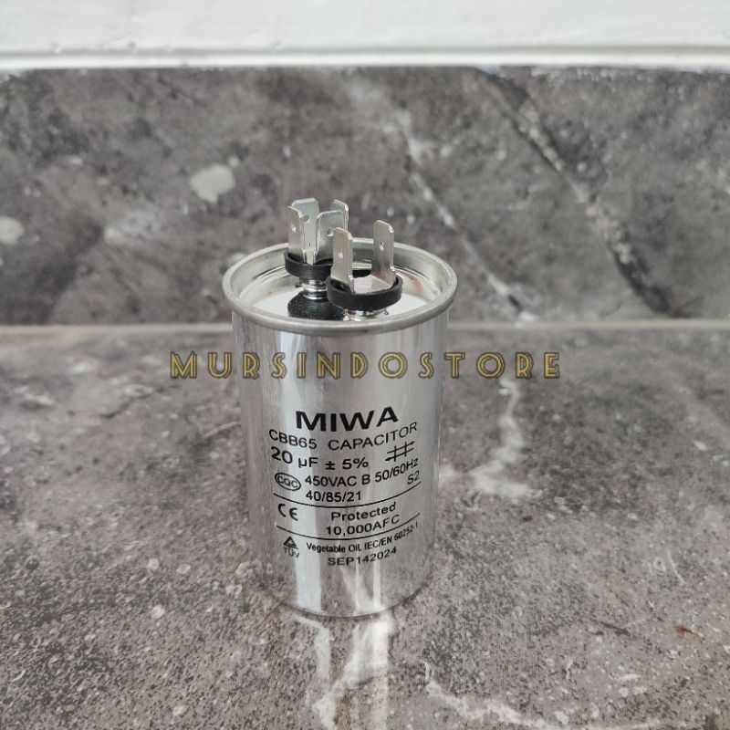 KAPASITOR AC 20 MIKRO / KAPASITOR AC 20 UF