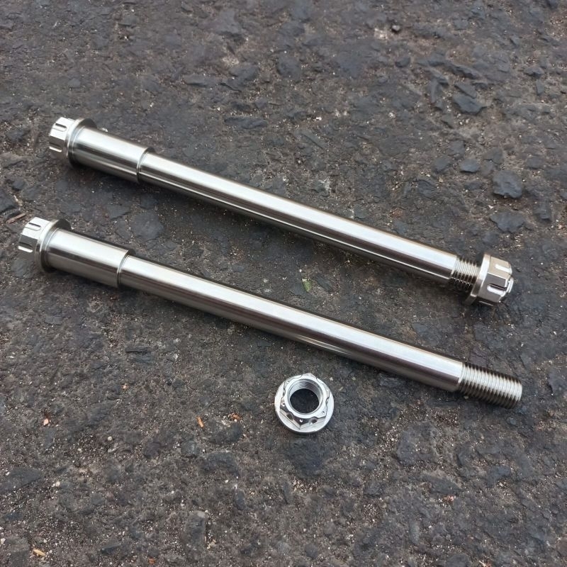 as roda depan stenlis pnp skok ninja as 15 as roda ninja as roda depan ninja stenlies steel as 15