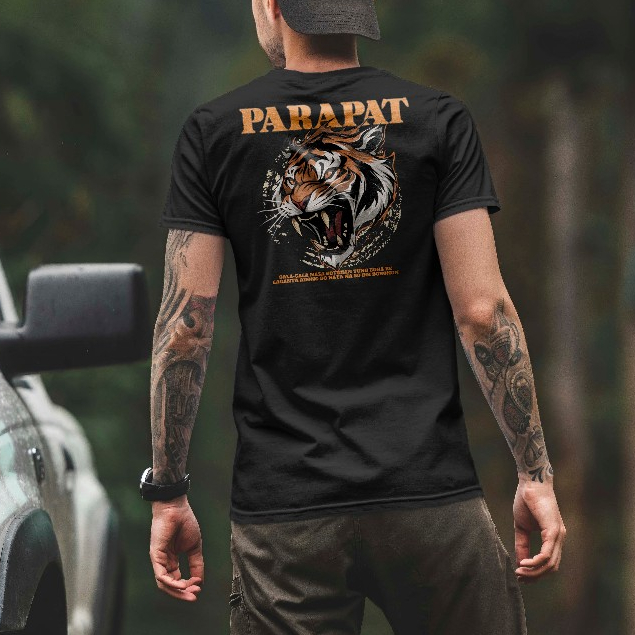Kaos Marga PARAPAT Premium Kaos Batak Parapat Onanzoe Pria Oblong Distro - Baju Katun Motif Keren