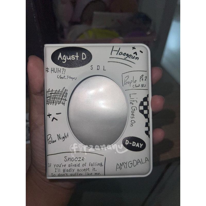 COLLECT BOOK 1P DDAY AGUSTD YOONGI SUGA BTS KOLBUK PC