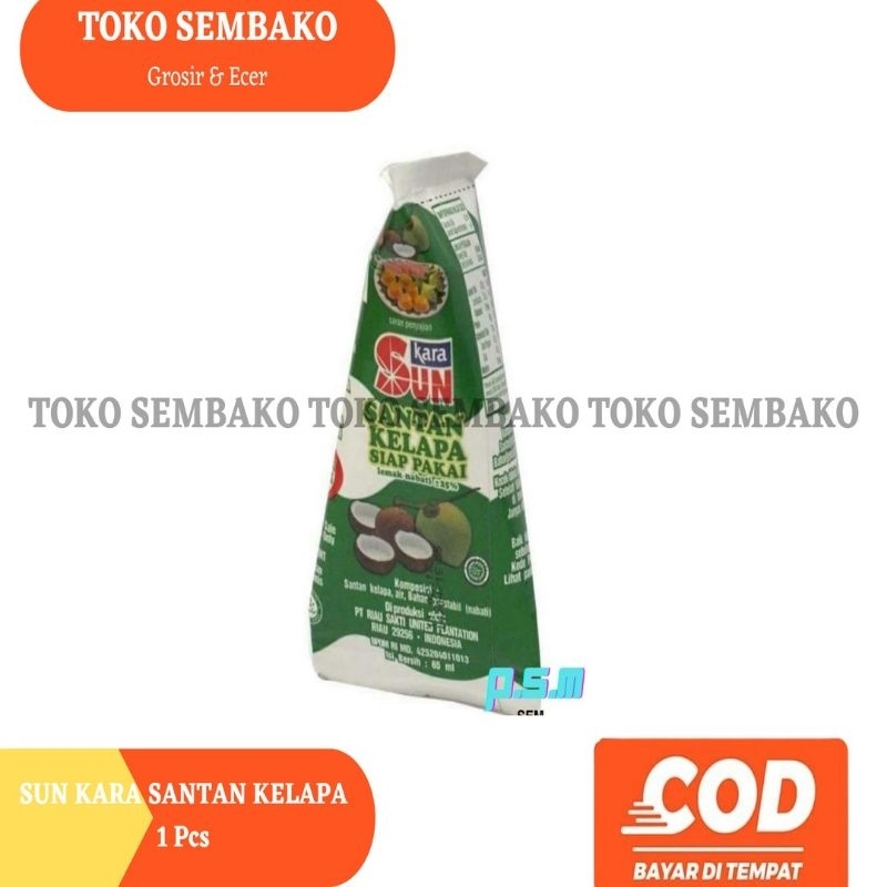 

SUN KARA santan kelapa 65ml/1pcs