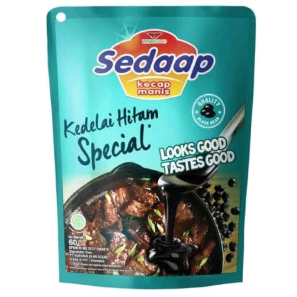 

SEDAAP Kecap Manis Kedelai Hitam 84g | Kecap Sedap