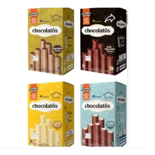 

GERY CHOCOLATOS WAFER STICK (1 BOX ISI 24PC) CHOCOLATOS RICH (ISI 12PC)