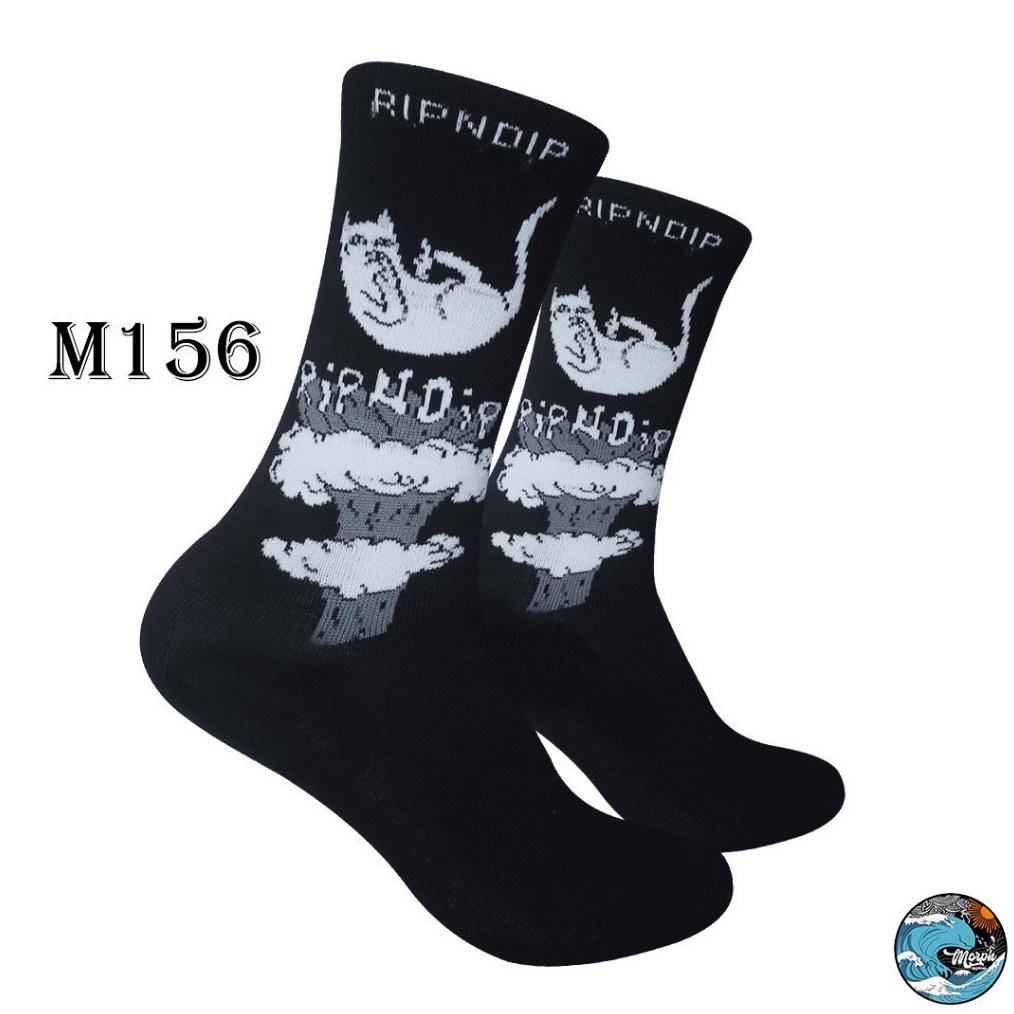 Kaos Kaki Oldschool  Kaos Kaki Skate RipNDip Cloud  4LAYER BENANG  MohApparel  M156