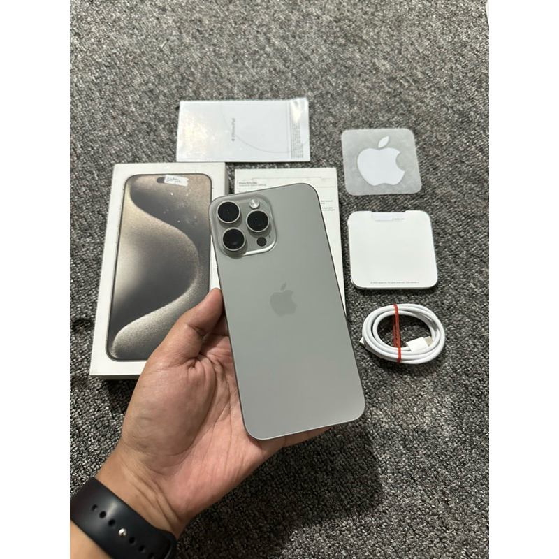 iphone 15 pro max 512gb ibox second fullset original