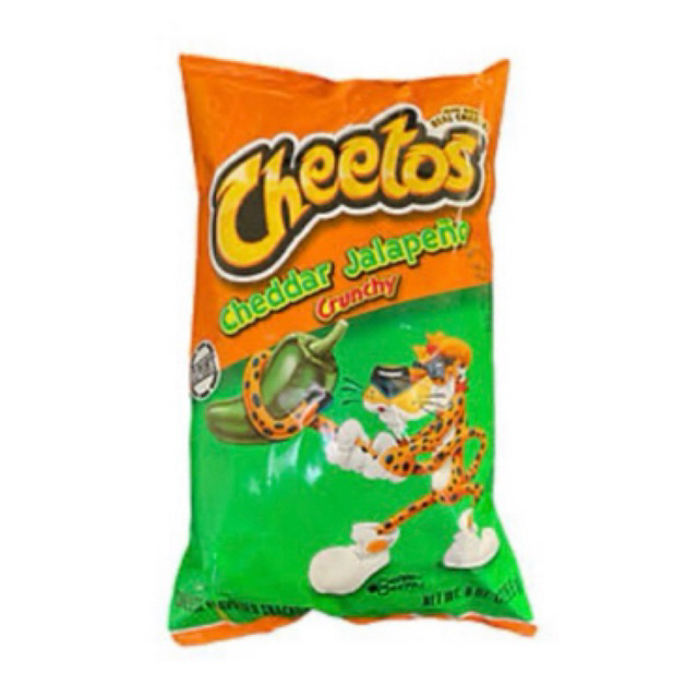 

CHEETOS CHEDDAR JALAPENO CRUNCHY 215g
