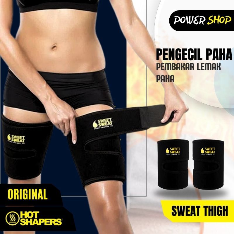 KORSET DEKER PAHA KAKI SWEET SWEAT THIGH TRIMMER DEKER LUTUT KORSET OLAHRAGA PRIA WANITA